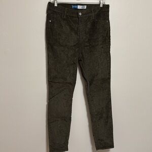 Old navy high rise rockstar super skinny corduroy pants